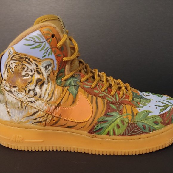 Nike Air Force 1 I have painted for my son - Picture 3 of 5